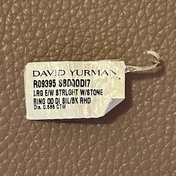 AUTHENTICATED David Yurman Moon Quartz & Diamond Mélange Ring - ORIGINAL TAG - Picture 8 of 10
